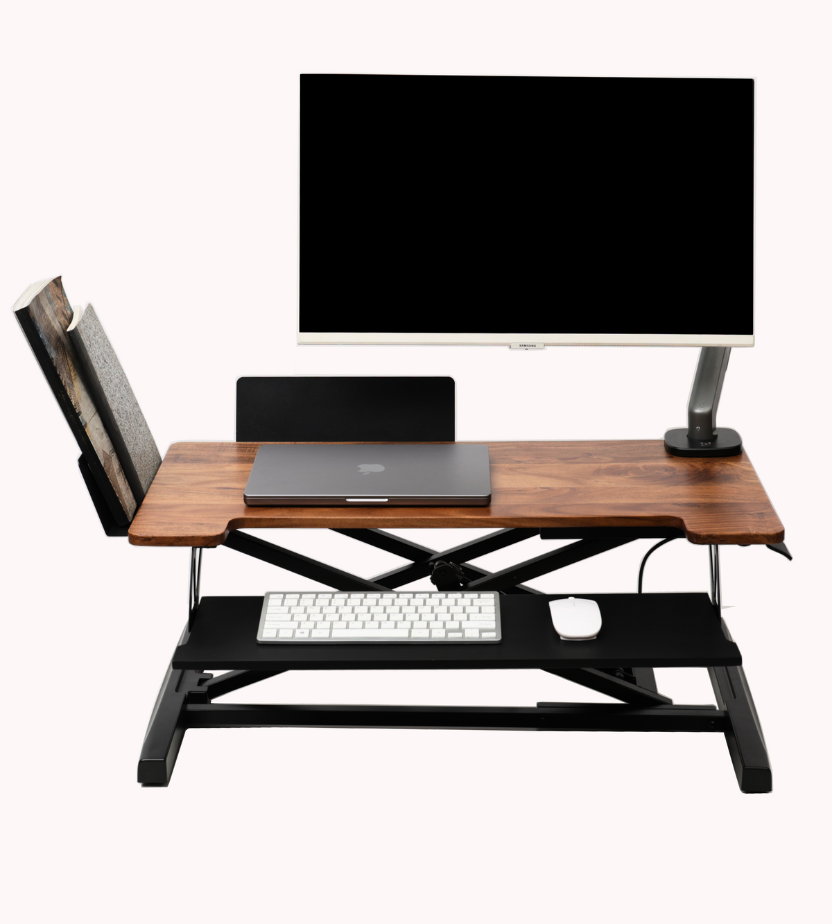 Flowlyf Wooden Standing Desk Converter