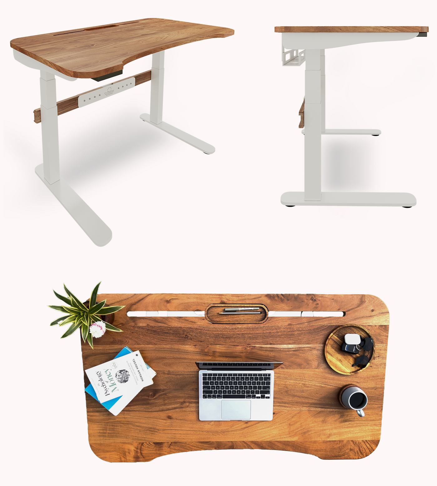 FlowDesk 3 Pro premium electric standing desk — image 3