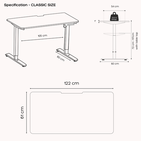 FlowDesk™ GO Solid Wood FlowDesk™ GO Solid Wood