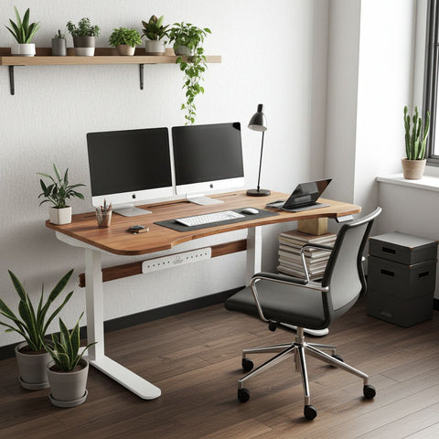 FlowDesk 3 electric standing desk — image 1