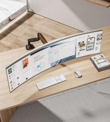 FlowArm Pro heavy-duty dual monitor arm — image 11