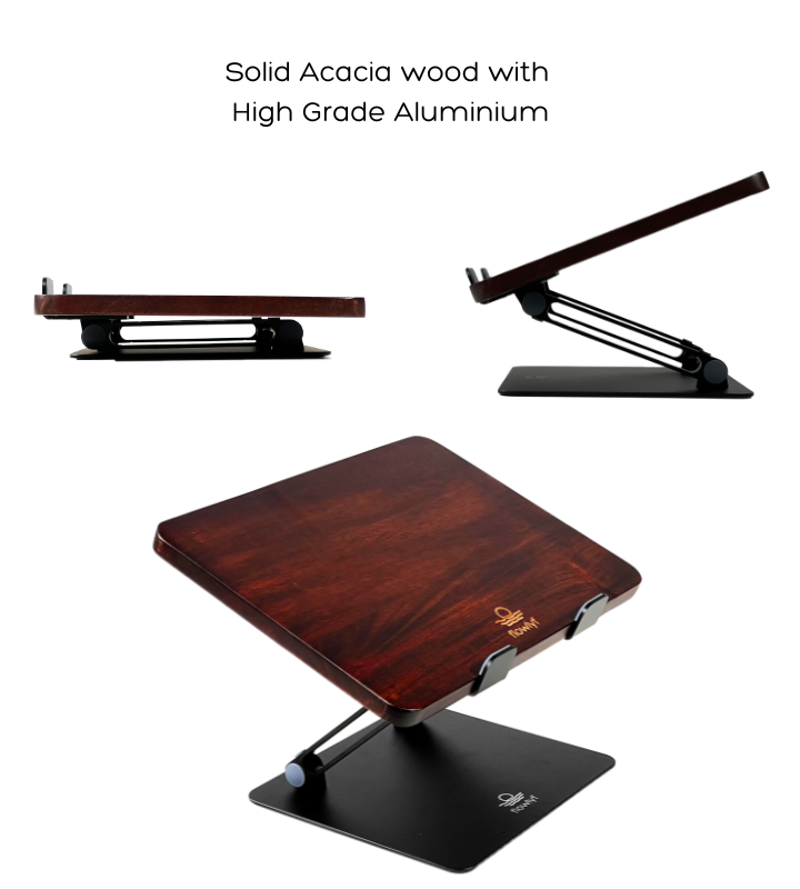 Flux Wooden Monitor Stand Organizer Desktop Ergonomic Monitor Riser Laptop  Stand Engineered Wood Office Table Price in India - Buy Flux Wooden Monitor  Stand Organizer Desktop Ergonomic Monitor Riser Laptop Stand Engineered