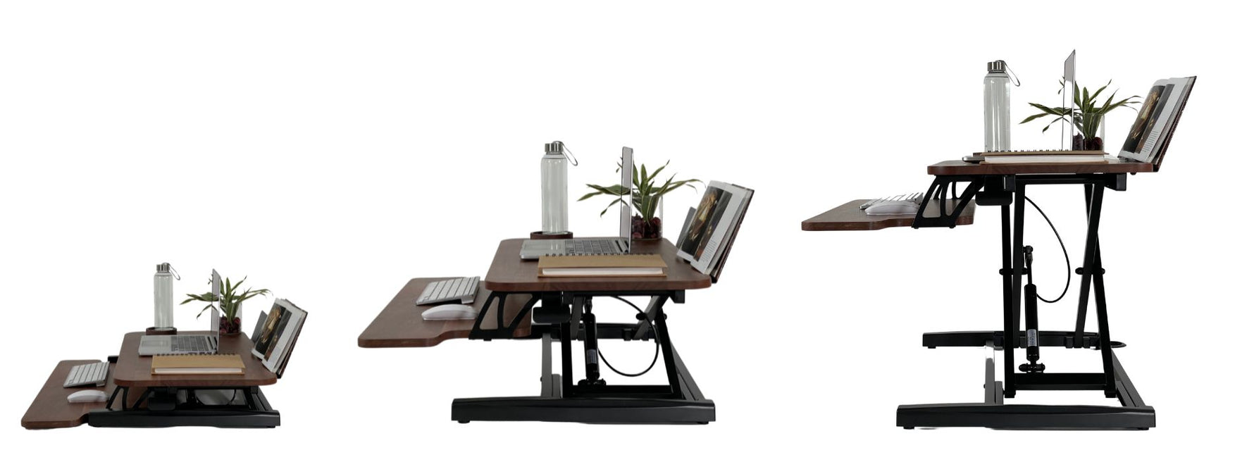 Flowlyf Wooden Standing Desk Converter flowlyf