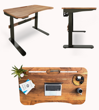 FlowDesk 3 Pro premium electric standing desk — image 2