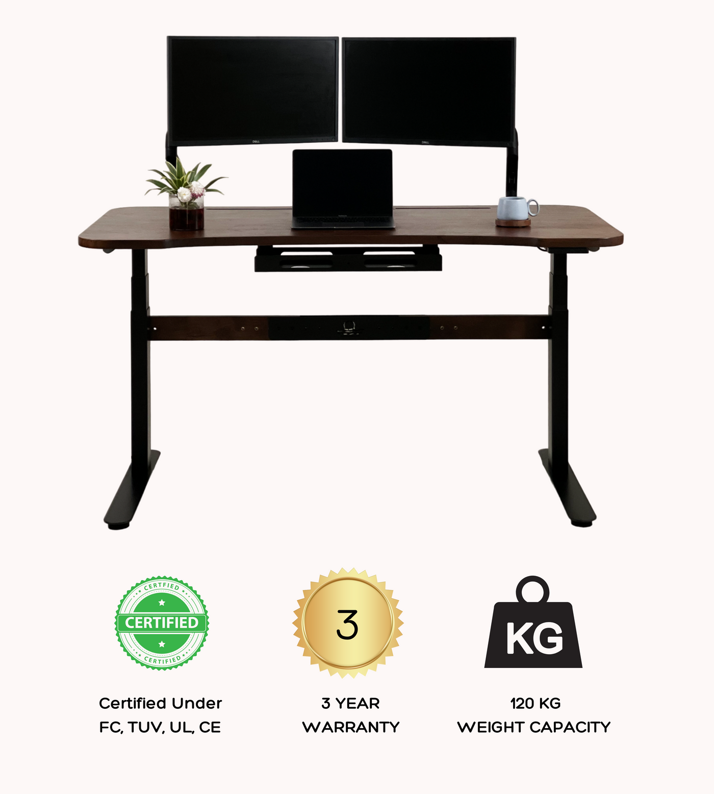 FlowDesk 3 Pro premium electric standing desk — image 7