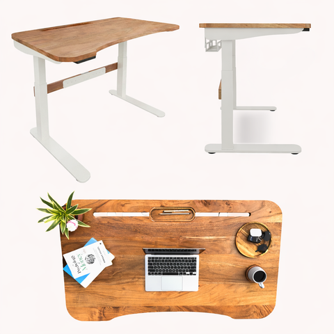 FlowDesk 3 electric standing desk — image 2
