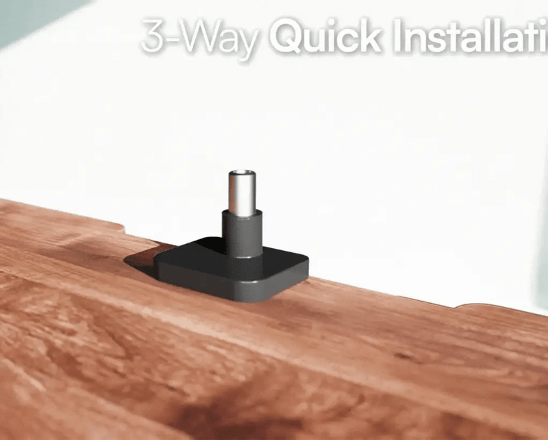 Quick - Release Joint with latch on clamp.