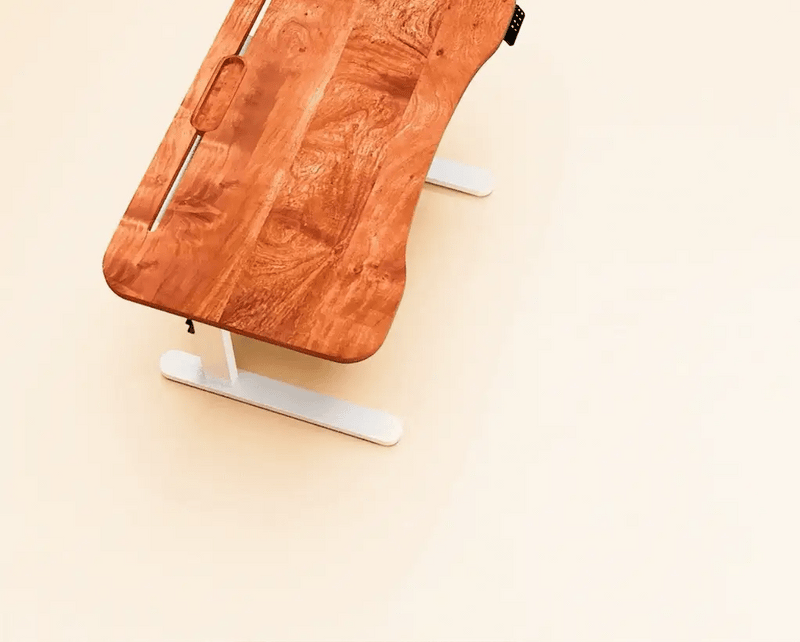 Ergonomic curved top