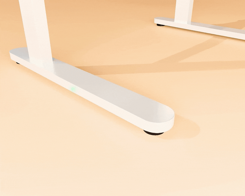 Rounded non-scratch feet